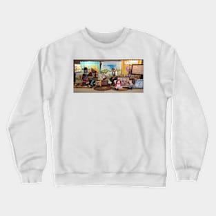 Doctor Jay and Twinkles on Book Tour Crewneck Sweatshirt